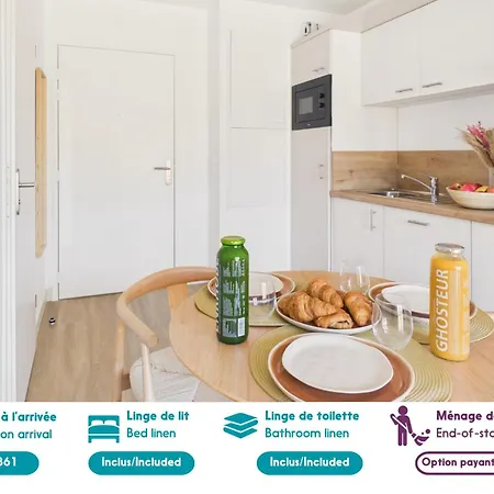 Apartmán Noosa - 4 Pers - Piscine Commune Biscarrosse